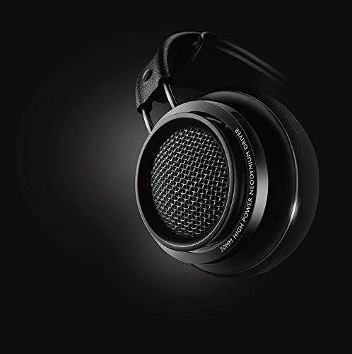 Philips Fidelio X2HR Over The Ear Open Back Wired Headphone 50mm Drivers- Black Professional Studio Monitor Headphones with Detachable Cable - image 8
