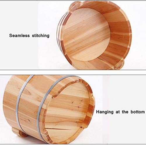 Baño para pies de madera spa para uso doméstico miniatura 6