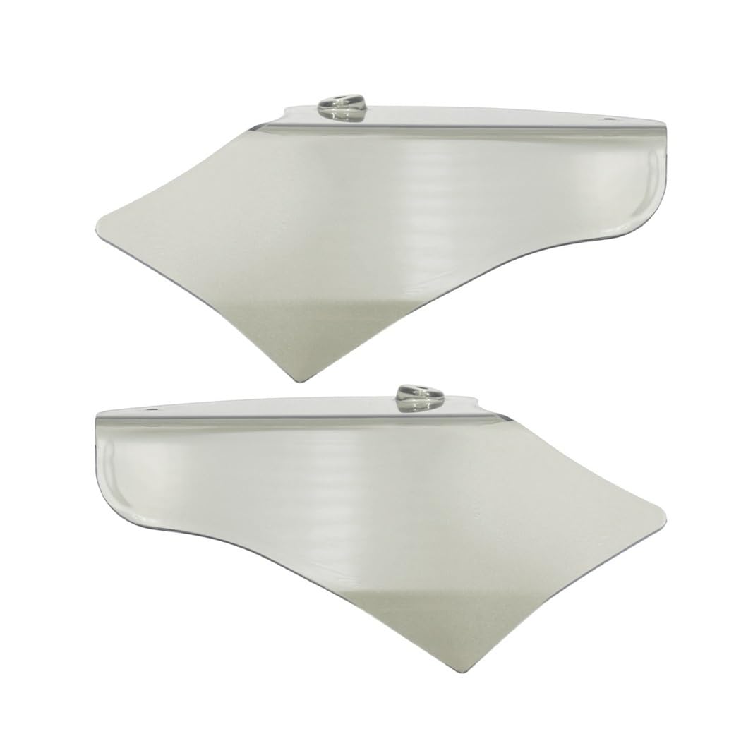 Deflector Deflector De Aire Reflectante Motocicleta para, Protector Térmico para Silla Montar para Softail Fat&Boy Slim FLS FXCW FLSTF FXS 2000-2017