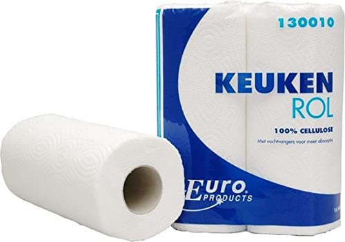 Euro Products | Küchenrolle Zellulose 2-lagig | 16 x 2 Rollen Cover