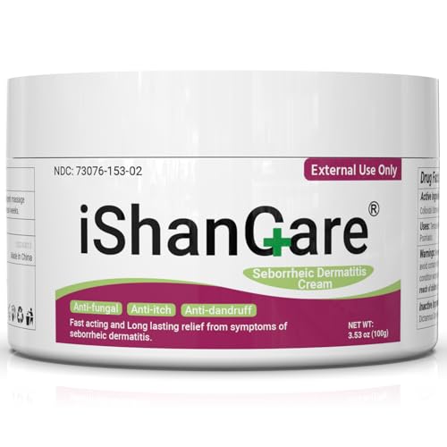 ishancare Seborrheic Dermatitis Cream, Maximum Strength...