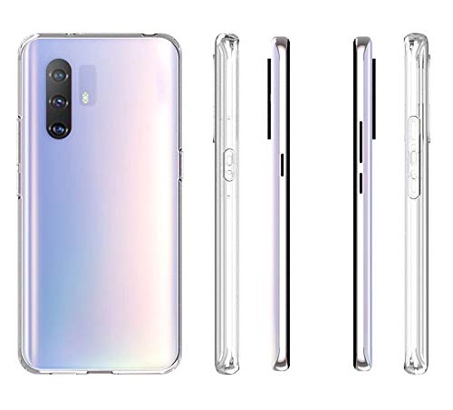 Image of Case Creation for Realme X50 Premium Imported 0.3mm Crystal Clear Totu Silicone Transparent Flexible Soft Corner Protection with TPU Slim Back Case Color Cover for Oppo Realme X50