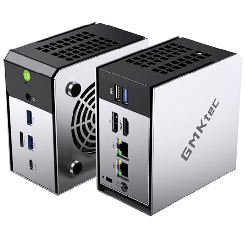 GMKtec M8 ミニPC LPDDR5 6400 MT/s GMKtec Mini PC para jogos M8 AMD Ryzen 5 Pro 6650H : Amazon.com.br