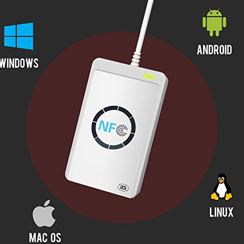 NFC ACR122U RFID NFC Reader Writer Kaartlezer Kaartenlezer met USB NFC Kaartlezer Fast NFC schrijver Contactloze Kaartschrijver, ISO14443A/B 424Kbps