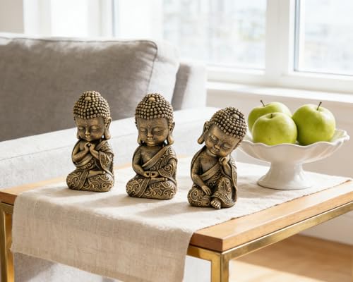 Estatua de Buda Bebé en Resina de 8 Pulgadas miniatura 6