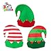 JOYIN 3 PCS Unisex Christmas Elf Hats for Christmas, Xmas Hats for Kids Adults, Funny for Xmas Party Gifts