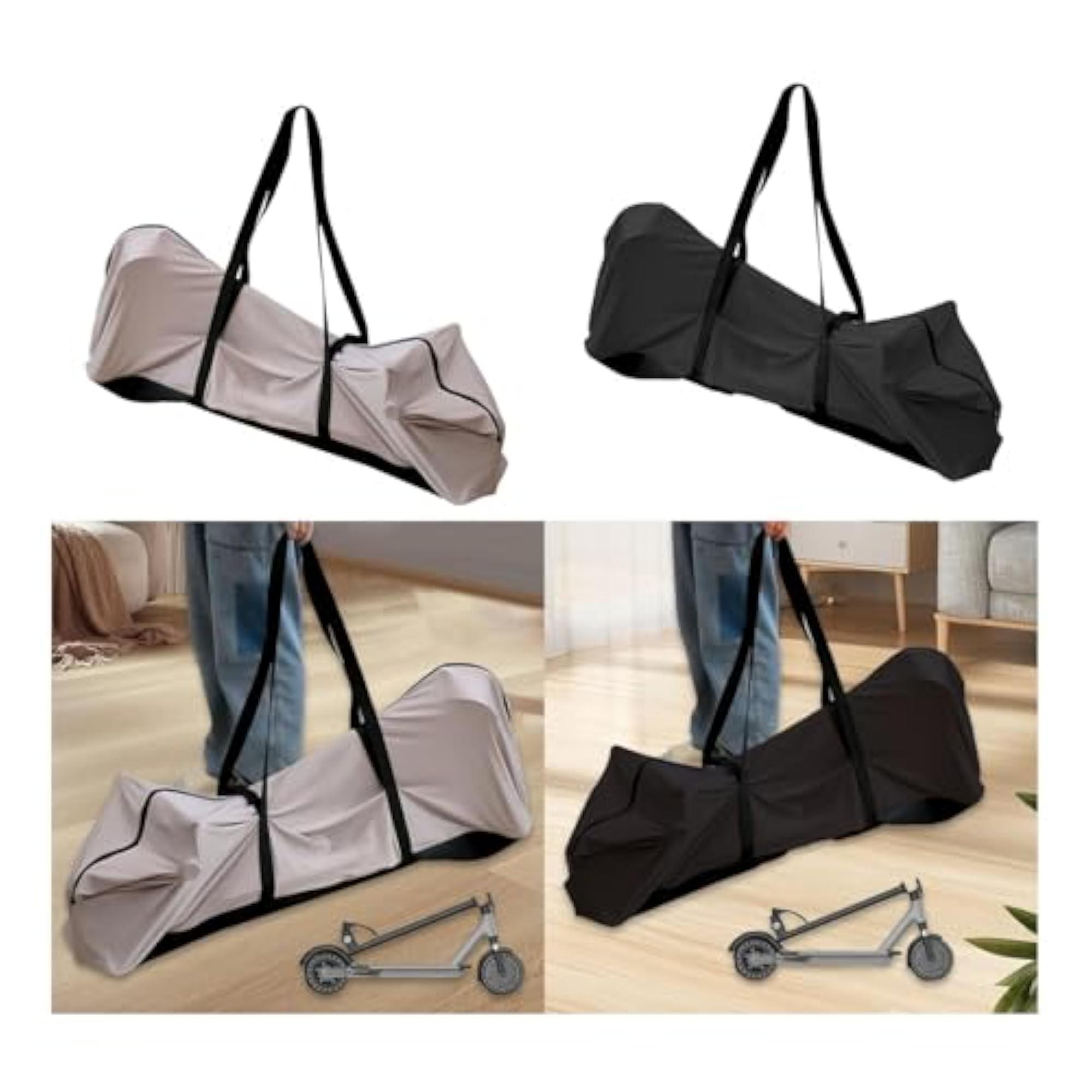 Scooter Carrying Bag with Fixed Straps