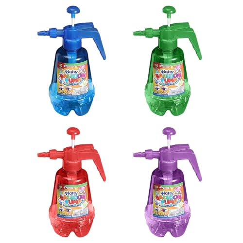 1PC Water Balloon Pump, Portable Water Balloon Pump Filler, Water Balloons Filler Pump, Water Balloon Kit for kids Summer Water Fight, Random Color
