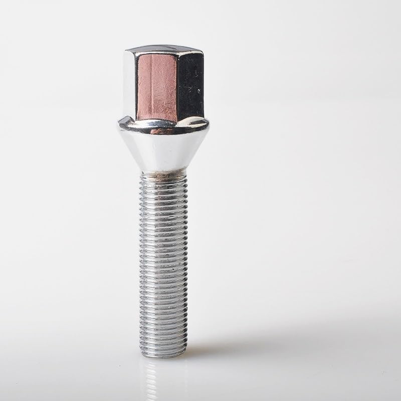 Zkensh-Bolts Wheel Bolts Steel M12x1.5 14x1.5 14x1.25 12x1.25 of Various Lengths, 5pcs, Widely Used(10pcs conical 27mm,M14X1.5)
