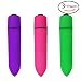 Trigger Massager Waterproof 10 Speed Bullet Vibrator Mini Point Massager - Trigger Point Electric Massagers Perfect Gift (Pack of 3)