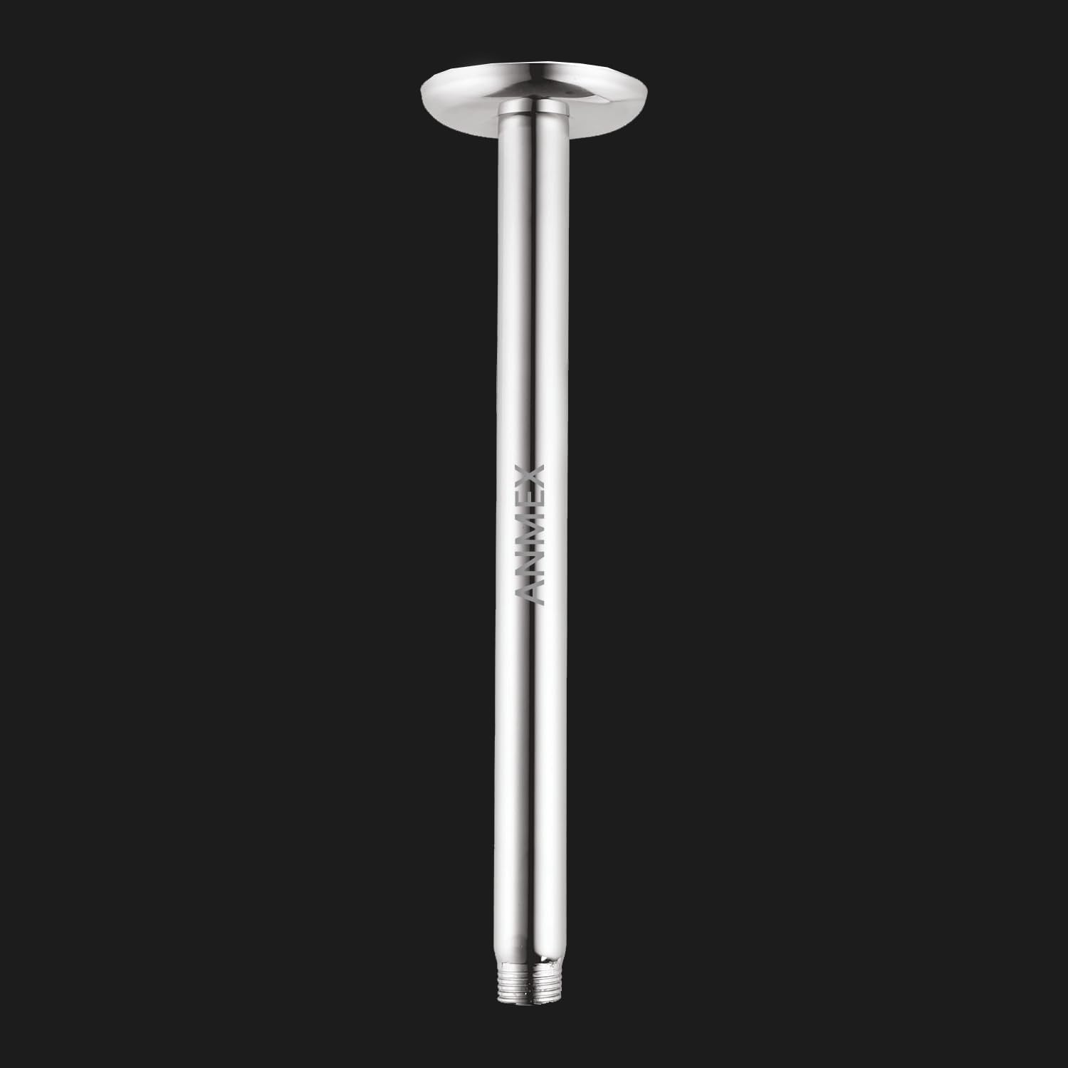 ANMEX® EXTRA HEAVY (PREMIUM) Premium Grade Stainless Steel Ceiling Round Shower Arm | (Chrome Finish) (12INCH (12")) (B0CMQW4GW9) Amazon Price History, Amazon Price Tracker