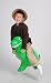 WALIKI TOYS Hopper Ball, Hippity Hop Ball, Hopping Ball, Bouncy Ball With Handles, Sit & Bounce, Kangaroo Bouncer, Jumping Ball For Kids Ages 4-8 (19 Inches, Dinosaur, Pump Included)