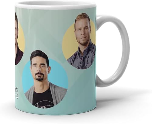 Miniatura 3 de Taza de café de cerámica blanca Backstreet Lavavajillas Microondas Taza Niños Cumpleaños Fiesta Vacaciones Seguro Boda Té 15 11 Oz Home