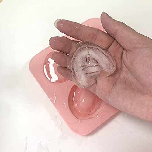 Molde de hielo silicona con forma de dientes 4 huecos miniatura 7