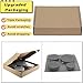 YYSG 8PCS Gas Stove Burner Caps Set Comaptible for SABAF Stove Handles Lid Kit Metal Stove knob Cooker Hat Set Gas Stove Burner Replacement Caps Stove Top Cover Burner Head Parts