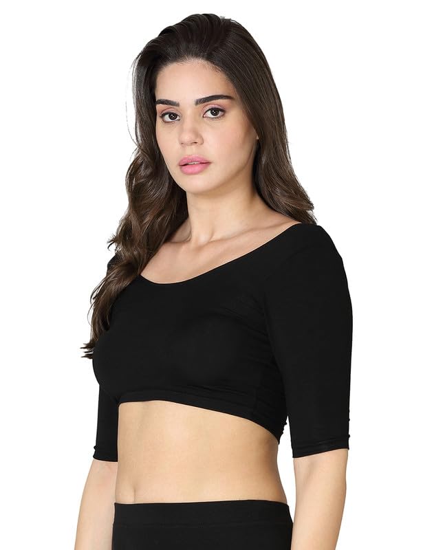 Image of VSTAR Deep Neck Comfy Blouse