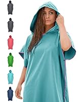 NirvanaShape Handtuch-Poncho für Erwachsene, Umziehhilfe & Handtuch zugleich, Surf-Poncho mit Quick-Dry Funktion, Ideal auf Reisen zum Surfen, Camping, Sauna, Schnorcheln, Strand