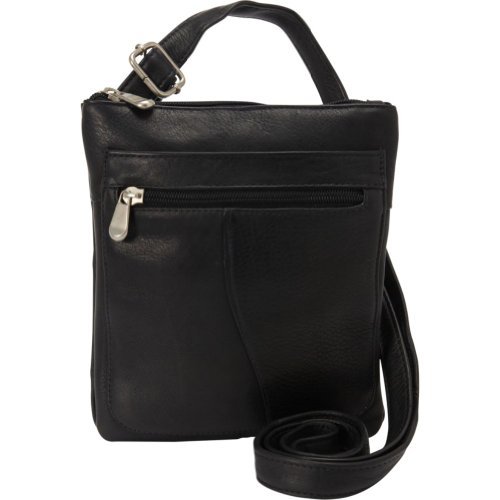 David King & Co. Slender Shoulder Bag 598, Black, One Size