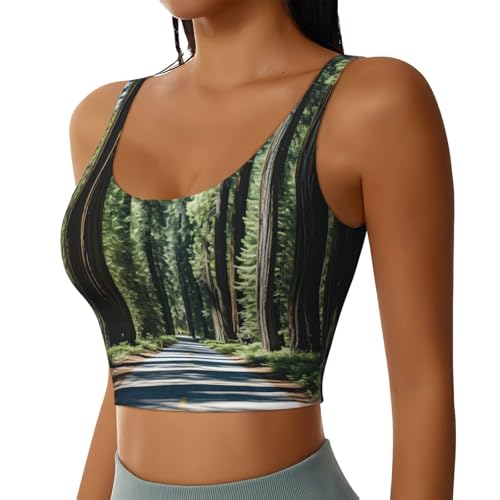 Débardeur de sport femme respirant bois rouge anti-transpiration