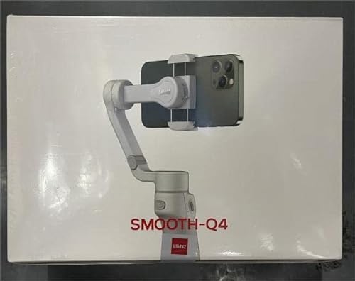 Zhiyun Smooth Q4 Estabilizador de 3 Eixos p iPhone Smartphone, Gimbal com haste de extensão embutida