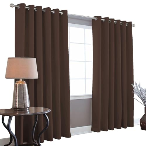 Catálogo para Comprar On-line Juegos de cortinas los 10 mejores. 48 Melocotton Juego de Cortina Black out 2.75 x 2.15 m. Bloquea la luz Solar Cada Hoja Mide 137.5 m x 2.15 m Alto, 100% Microfibra Poliéster. Ideal para Sala, Recámara y Todas Las...