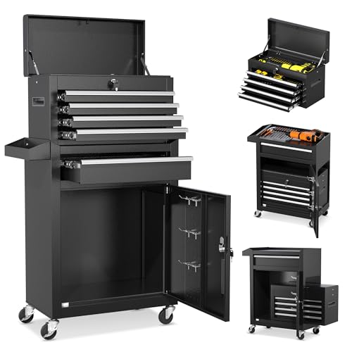 INTERGREAT 5-Drawer Rolling Tool Chest