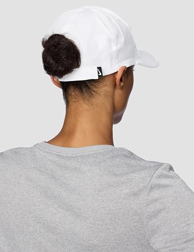 Nike Unisex Df Club Ab FL P Baseballkappe, White/Black, M/L 5