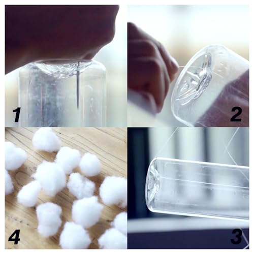 PROLOSO Handmade Cloud Light DIY Kit, Easy for Adults and Kids, Adjustable Brightness, 9 Modes, White Color, Cute Night Light in House and Coolest Choice on Facebook - Image 5