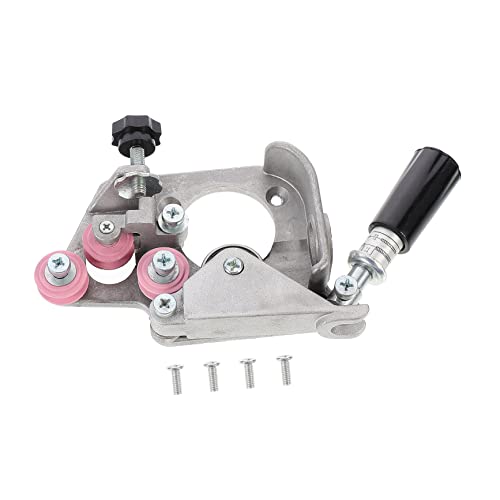 SEWOART 1pc Wire Feeder Bracket Aluminum Plate Wire Feeder Motor Bracket Aluminum Motor Plate Wire Feeder Wheel Rack Aluminum Bracket Useful Wire Feed Motor Plate Motor Mount Silver