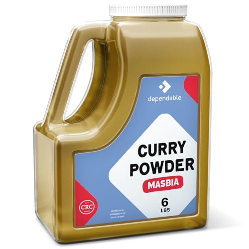 Dependable Foods Curry Powder Spice 6 Lbs Bulk Jar