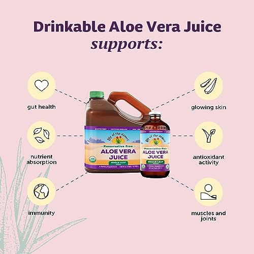 Lily Of The Desert 30032 Aloe Vera Juice - Whole Leaf Filtered Aloe Vera Drink thumb #2