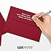 LUXPaper A7 Invitation Envelopes | Peel & Press | 5 1/4
