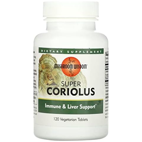 Mushroom Wisdom Super Coriolus - 120 VegTabs Cover