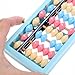 VICASKY Chinese Abacus for Kids Math - 17-Column 5-Beads Mental Arithmetic Calculating Tool for Students - Educational Number Counting Toy for Classroom and Home