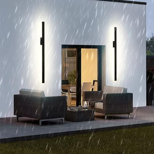 Applique extérieure design longue 150cm idéale pour illuminer les grands murs