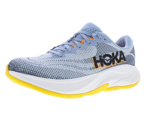 HOKA Rincon 4 Mens Shoes Size 11, Color: Drizzle/Nautical Dusk