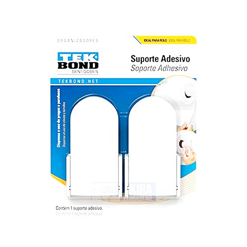 SUPORTE PAPEL TOALHA COZINHA ADESIVO/UN/TEK BOND 3 SUPORTE PAPEL TOALHA COZINHA ADESIVO/UN/TEK BOND - Imagem 3