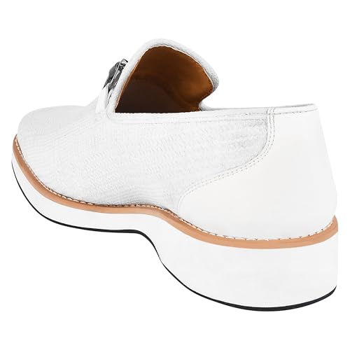 Image of LIBERTYZENO Mens Tuxedo Canvas Textile and Suede Leather Noble Loafers and Slip On Wedding Party Shoes for Easter Gift
