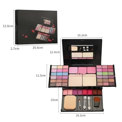 Women S Makeup Palette Set Eye Shadow Lip Gloss Primary Multi Function Box