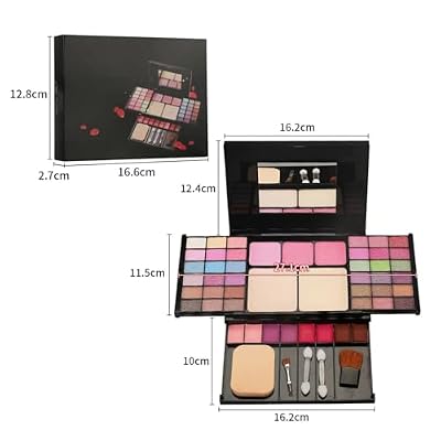 Women S Makeup Palette Set Eye Shadow Lip Gloss Primary Multi Function Box