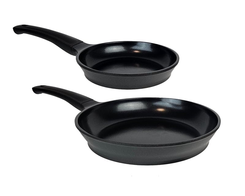 BIX Series Non-Stick Ceramic Fry Pan Two-Piece Set - 8 12