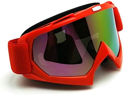 Miniatura 3 de Heinmo Gafas de sol para motocross con marco rojo