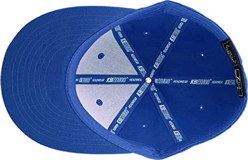 Image of KBETHOS Original 6 Panel Flat Brim True-Fit Fitted Cap