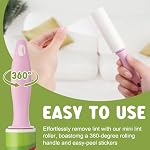 Hushee 48 Pcs Mini Lint Roller for Travel Size, Pet Hair Remover - Image 4