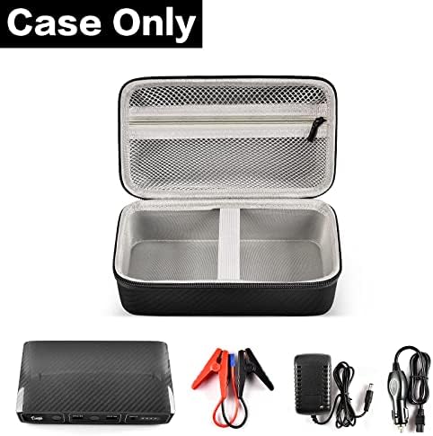 Case for Halo Bolt 58830/ 57720 mWh/ for Halo Power Station 100 Portable Phone Laptop Charger Car Jump Starter, Battery Power Bank Holder Jumper Cables AC Outlet Charging Adapter, Not for Air 58830