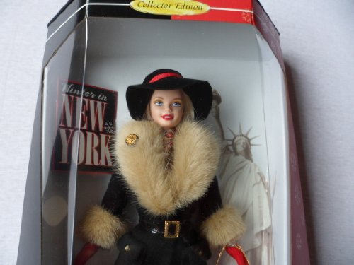 Muñeca Barbie Edición Invierno en Nueva York miniatura 2