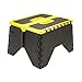 Camco 43637 Yellow/Black Non Skid RV Folding Step Stool