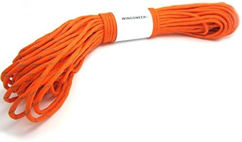 WINGONEER 550 Paracord Mil Spec Type III 7 strand parachute cord 100 feet