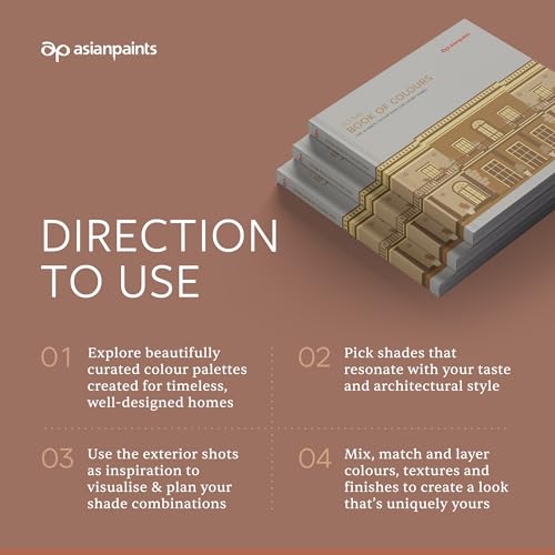 Image of Asian Paints Ultima Book of Colours | Exterior Painting Colour Guide for Luxury Homes with 146 Curated Shades & 25 House Styles