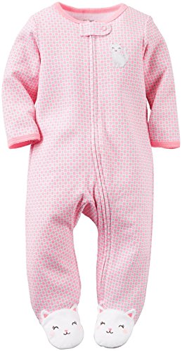 Carter's Baby Girls Interlock, Pink, 6 Months